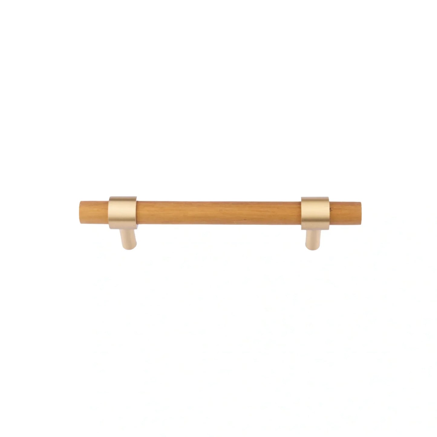 Walnut & Brass T-Bar Handle Collection