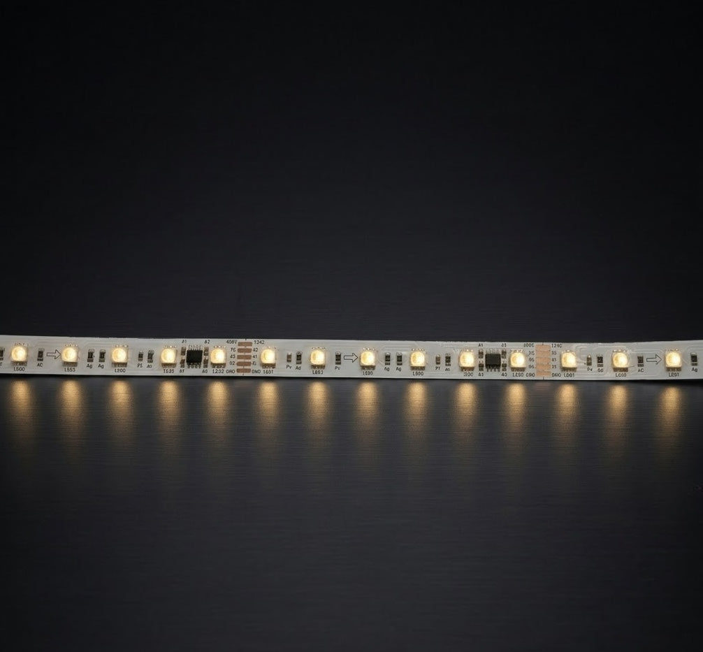 Enso 24V 60 LED RGB+WW DMX 512 Strip Light