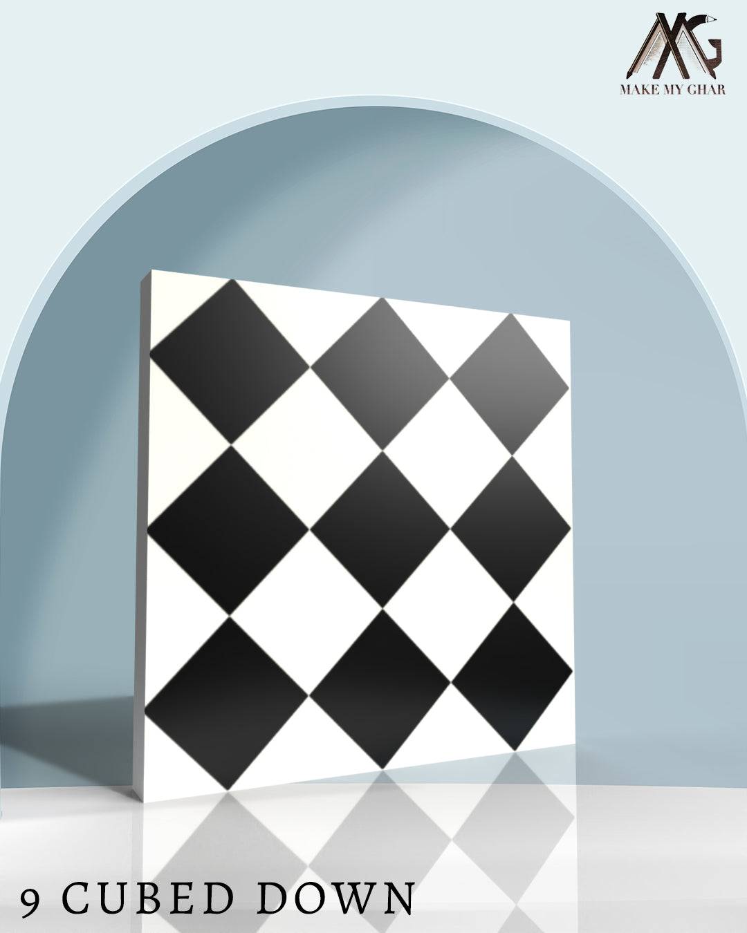 9 Cubed Down