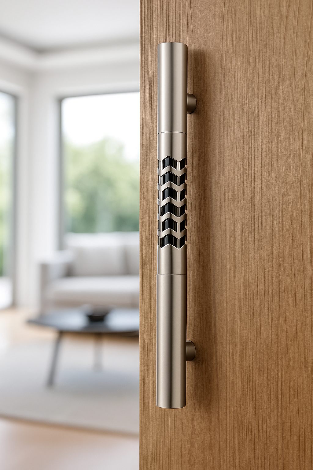 AH 4715 Brick Waves Door Handle