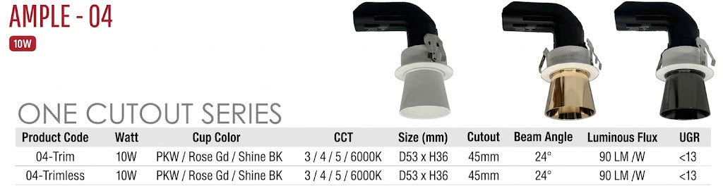 Ample-04 LED Downlight