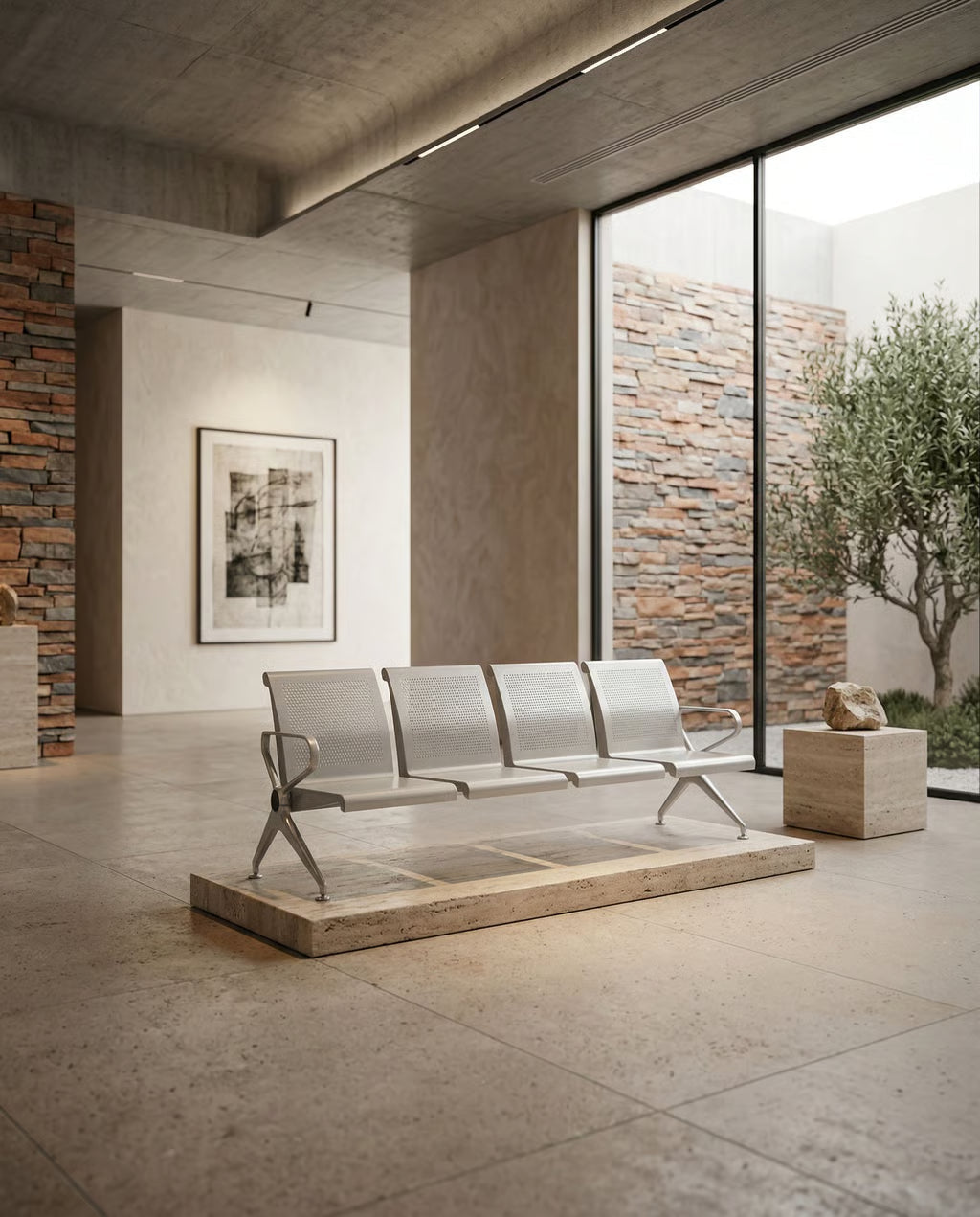 Axion 4 Seater Lounge Chairs