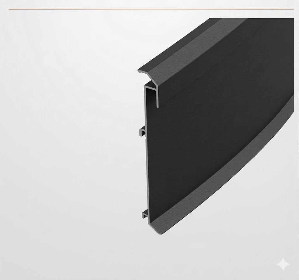 Base 0380 LED Aluminium Skirting Profile
