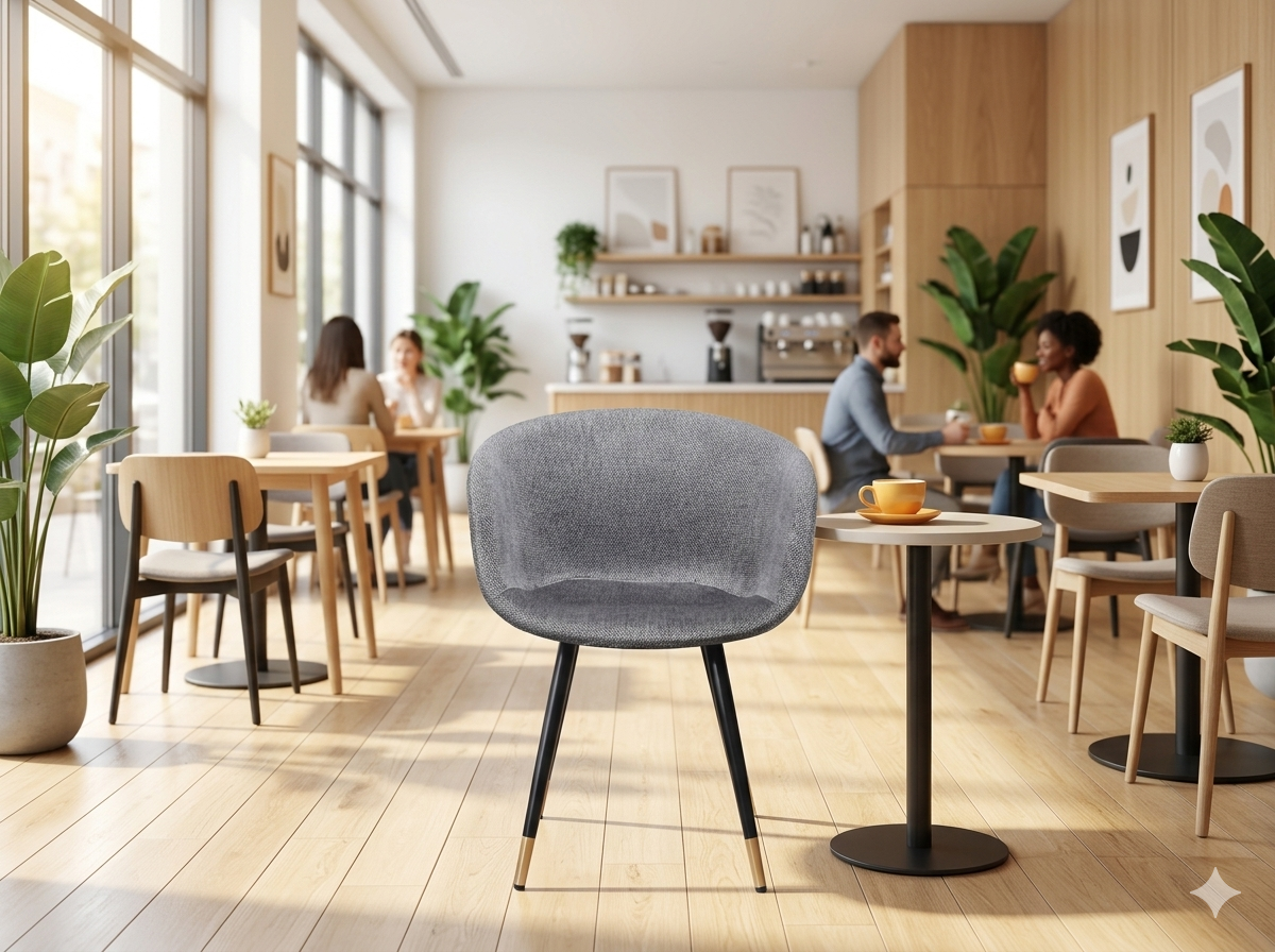 Bonny Gold Cafe Chair