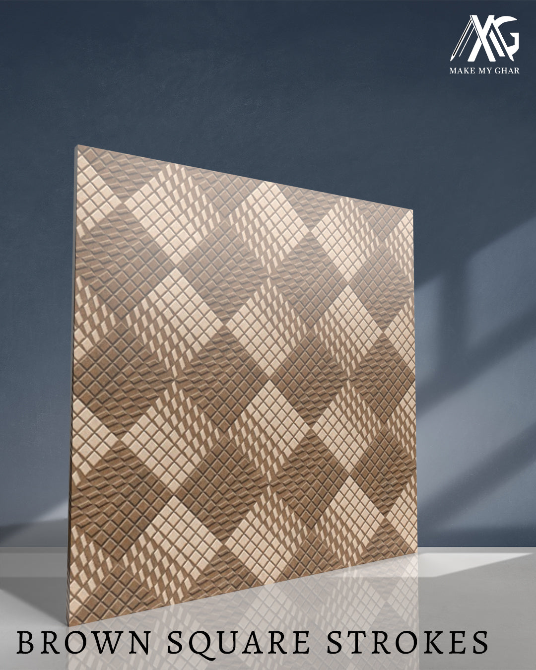 Brown Square Strokes