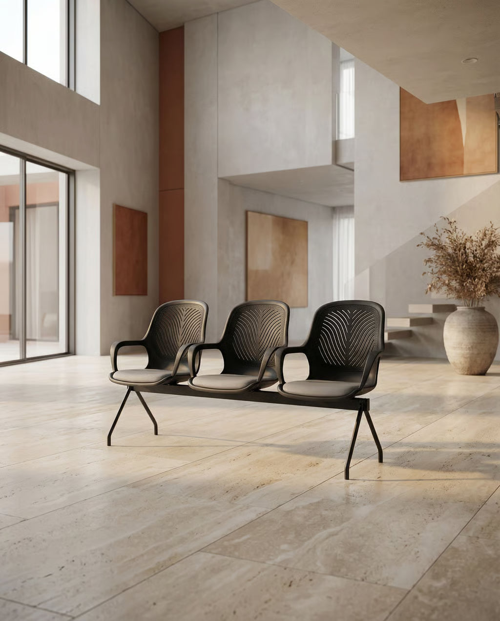 Corex 3 Seater Lounge Chairs