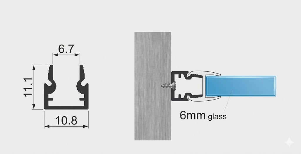 Cube 11 - LED Aluminium Profile Cube Series