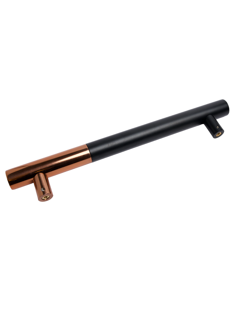 AH 1727 Door Handle 2Tone ClaSilveric