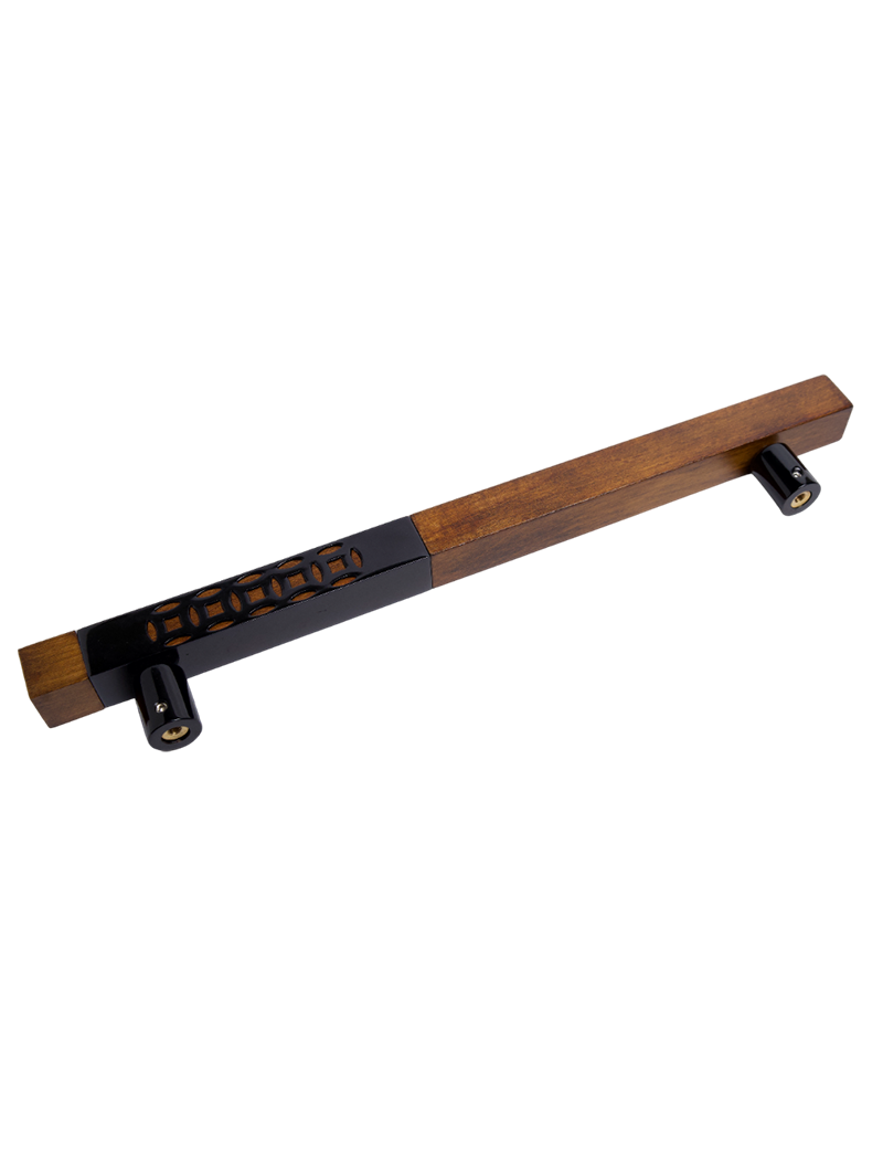 AH 4720 Door Handle Square Wood