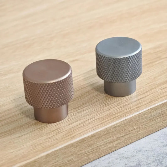 Textured Bar & Knob Handle Set – Modern Industrial Design