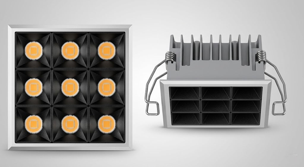 Dot LED Linear Downlight - Square