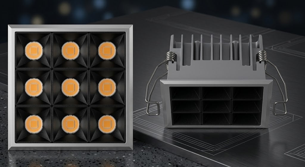 Dot LED Linear Downlight - Square