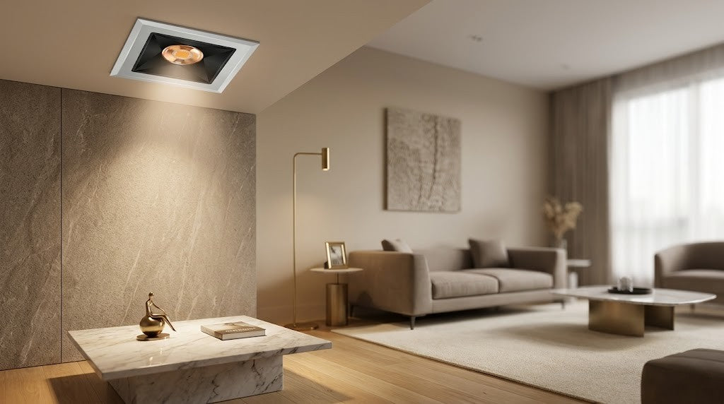 Dot LED Linear Downlight - Square