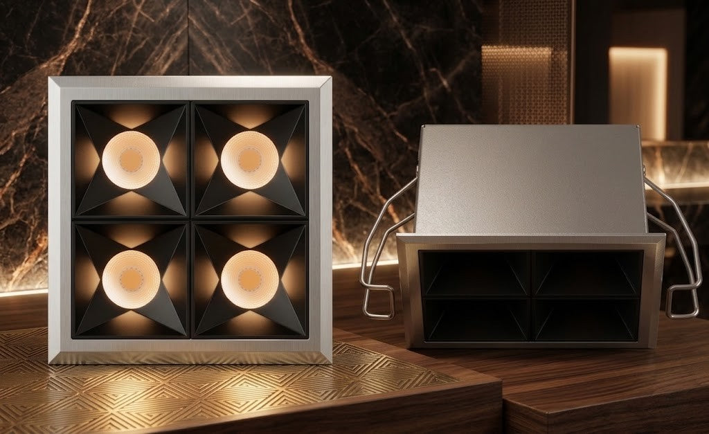 Dot LED Linear Downlight - Square