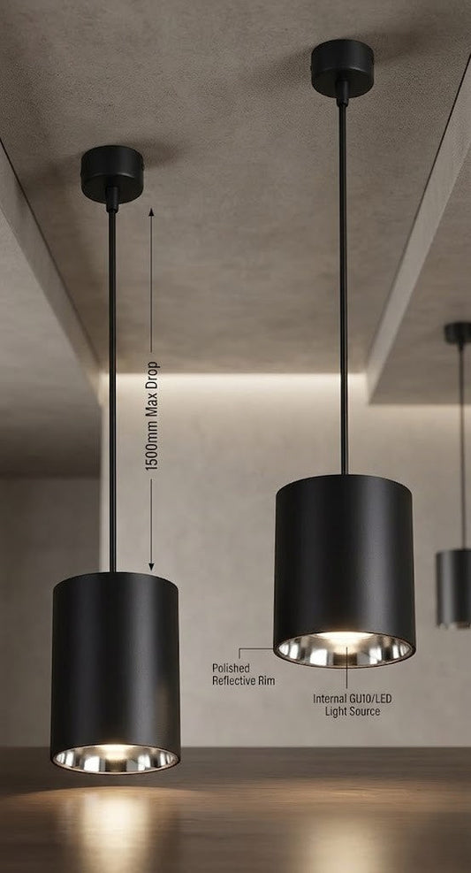 Ferrero (HL) Led Hanging Light (Black)
