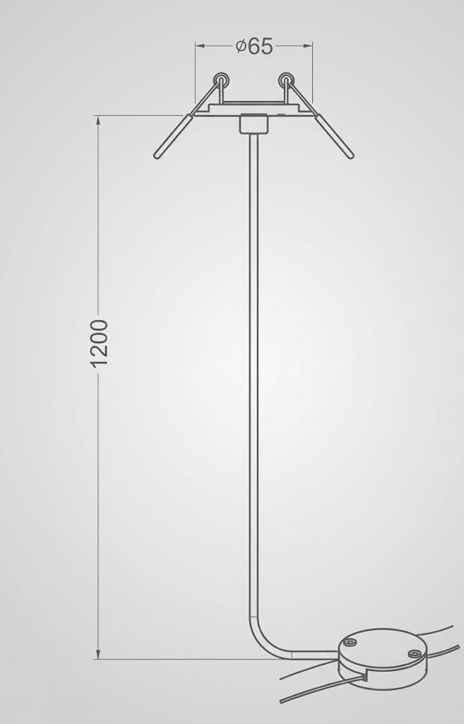 GLO Recessed Wire Connector (Feeder Only)