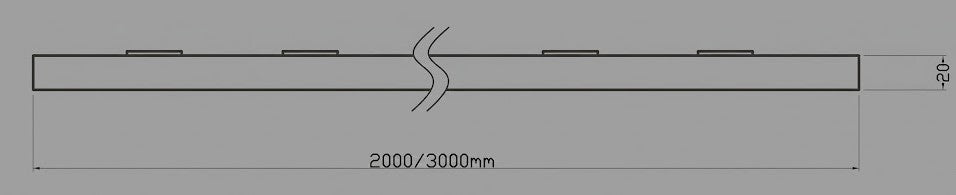 GLO Support Rod