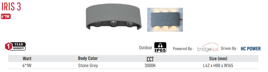 IRIS 3 LED Outdoor Light