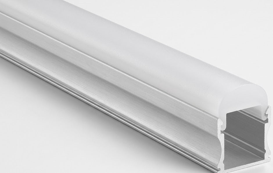 LED Aluminium 17MM Curtain Grazer Profile