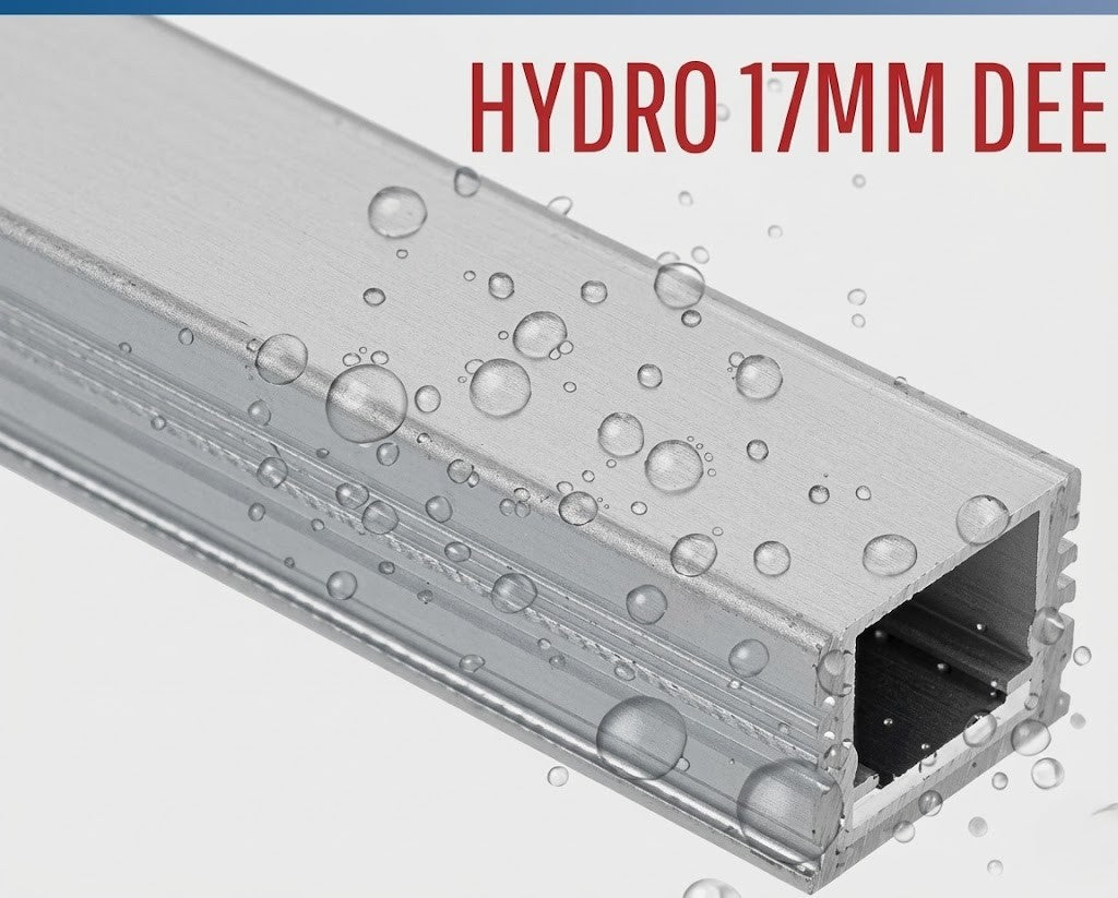 HYDRO 17MM DEEP SURFACE LED ALUMINIUM PROFILE HYDRO SERIES