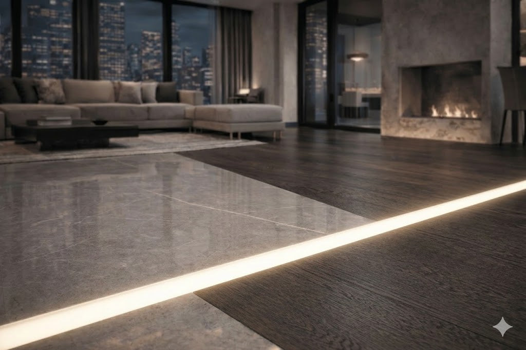 Floor 403 LED Aluminium Profile