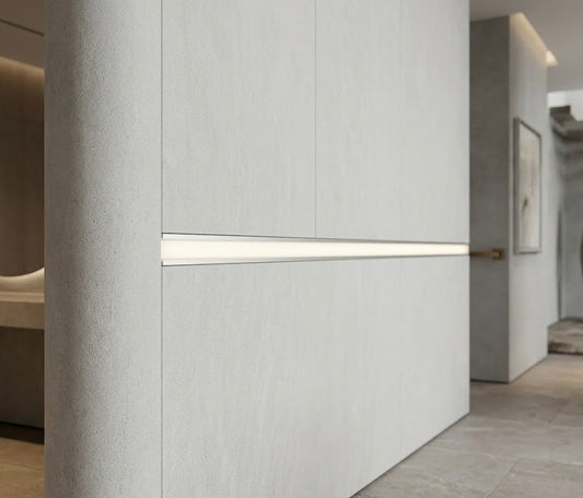 10MM LED Surface Aluminium Profile (Low Deep)