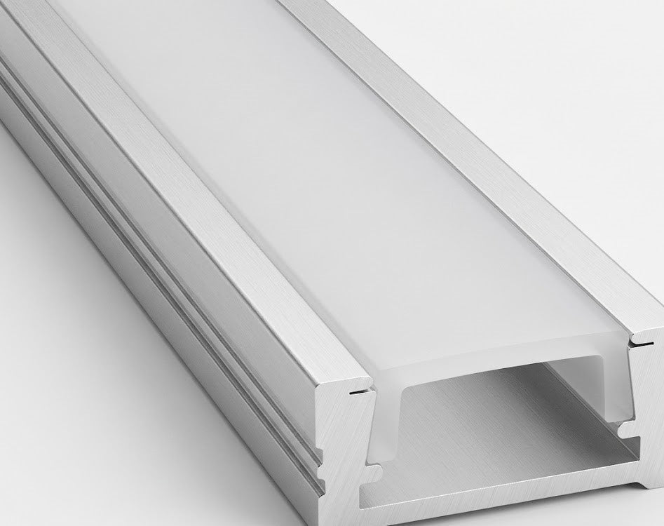10MM LED Surface Aluminium Profile (Low Deep)