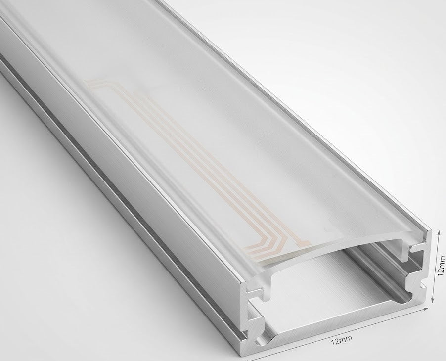 12MM LED Surface Aluminium Profile
