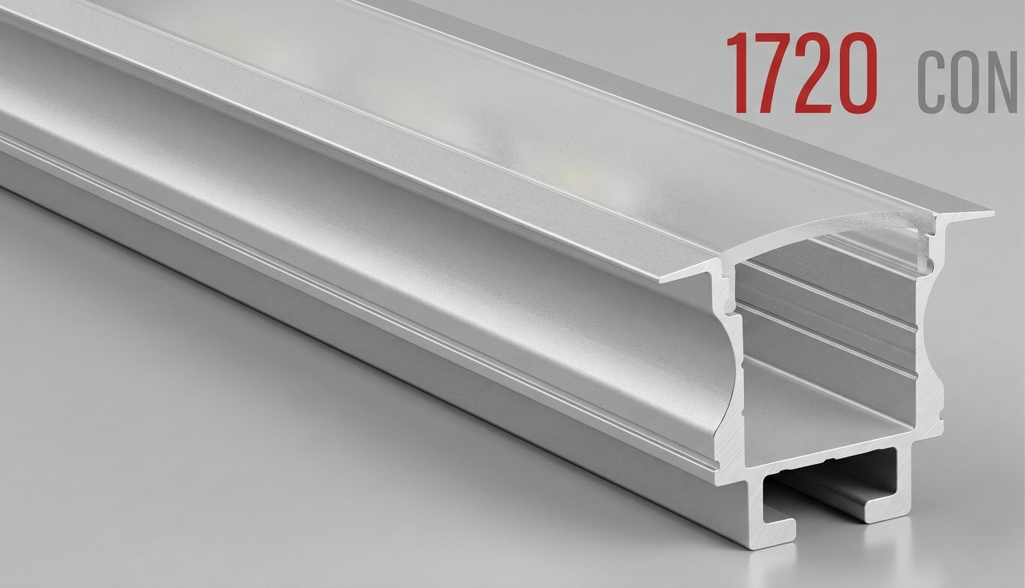 1720 LED Concealed Aluminium Profile