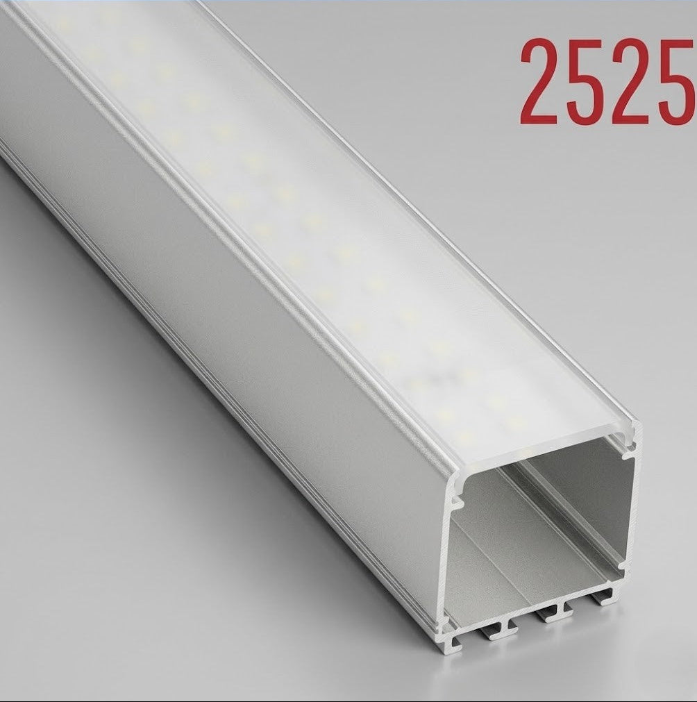 2525 LED Concealed Aluminium Profile