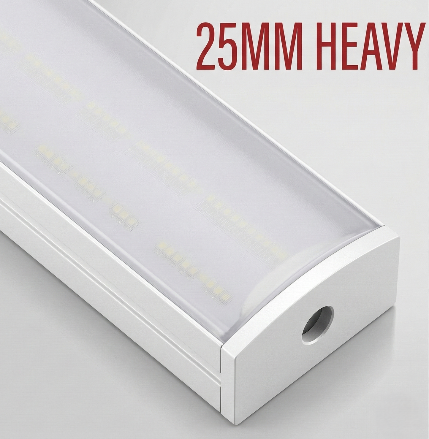 LED Aluminium Profile 25mm Heavy (Surface)