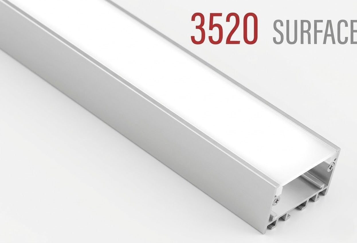 LED Aluminium Profile 3520 Surface