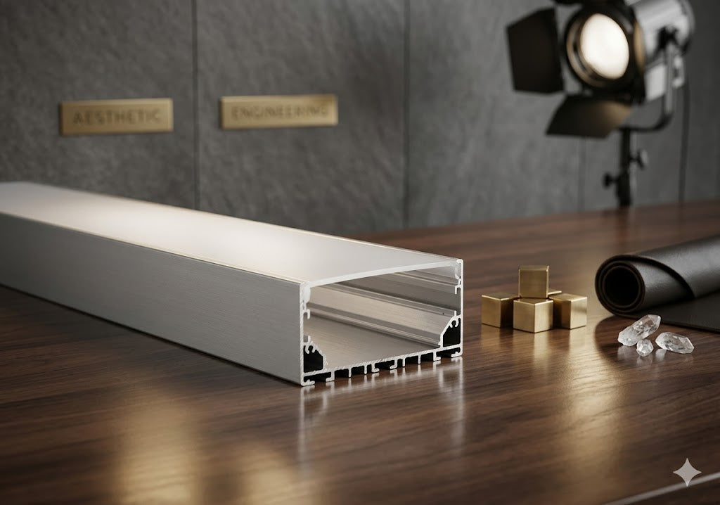7535 (Deep) Surface LED Aluminium Profile
