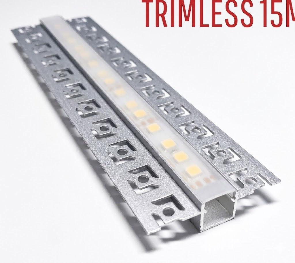Trimless 15MM LED Aluminium Profile