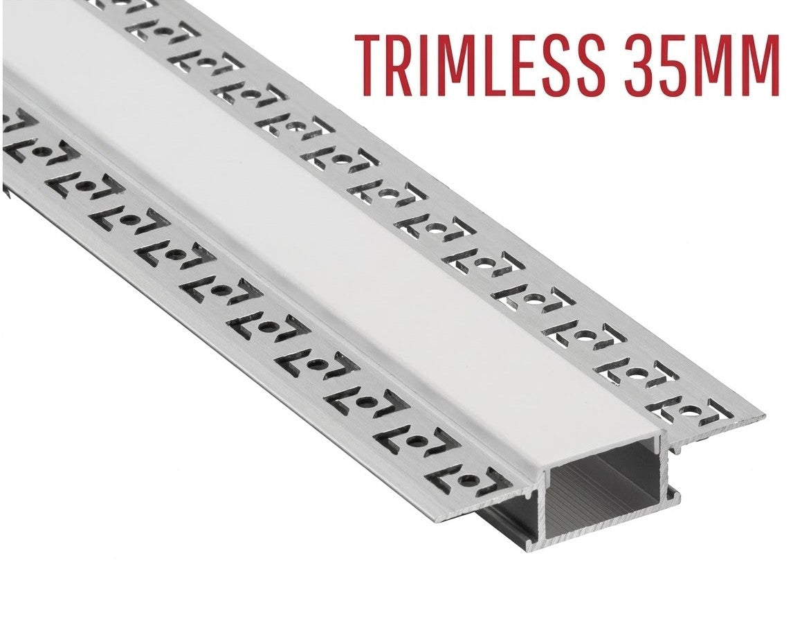 Trimless 35MM LED Aluminium Profile