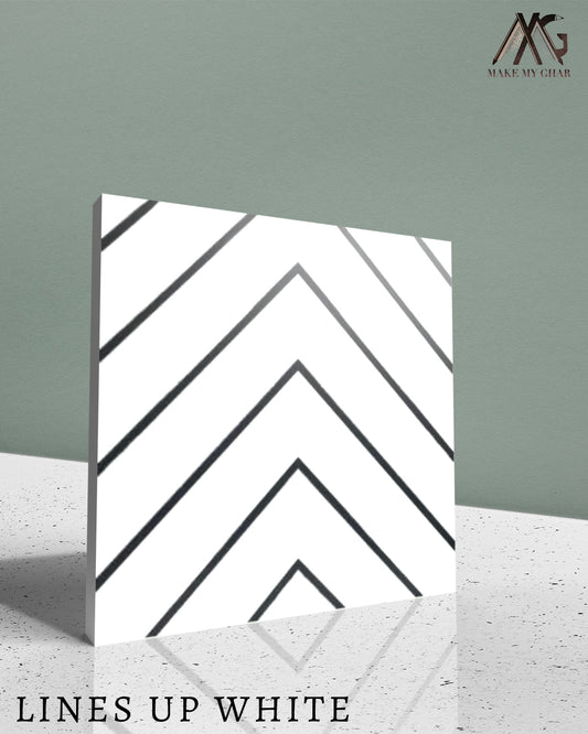 Lines Up White