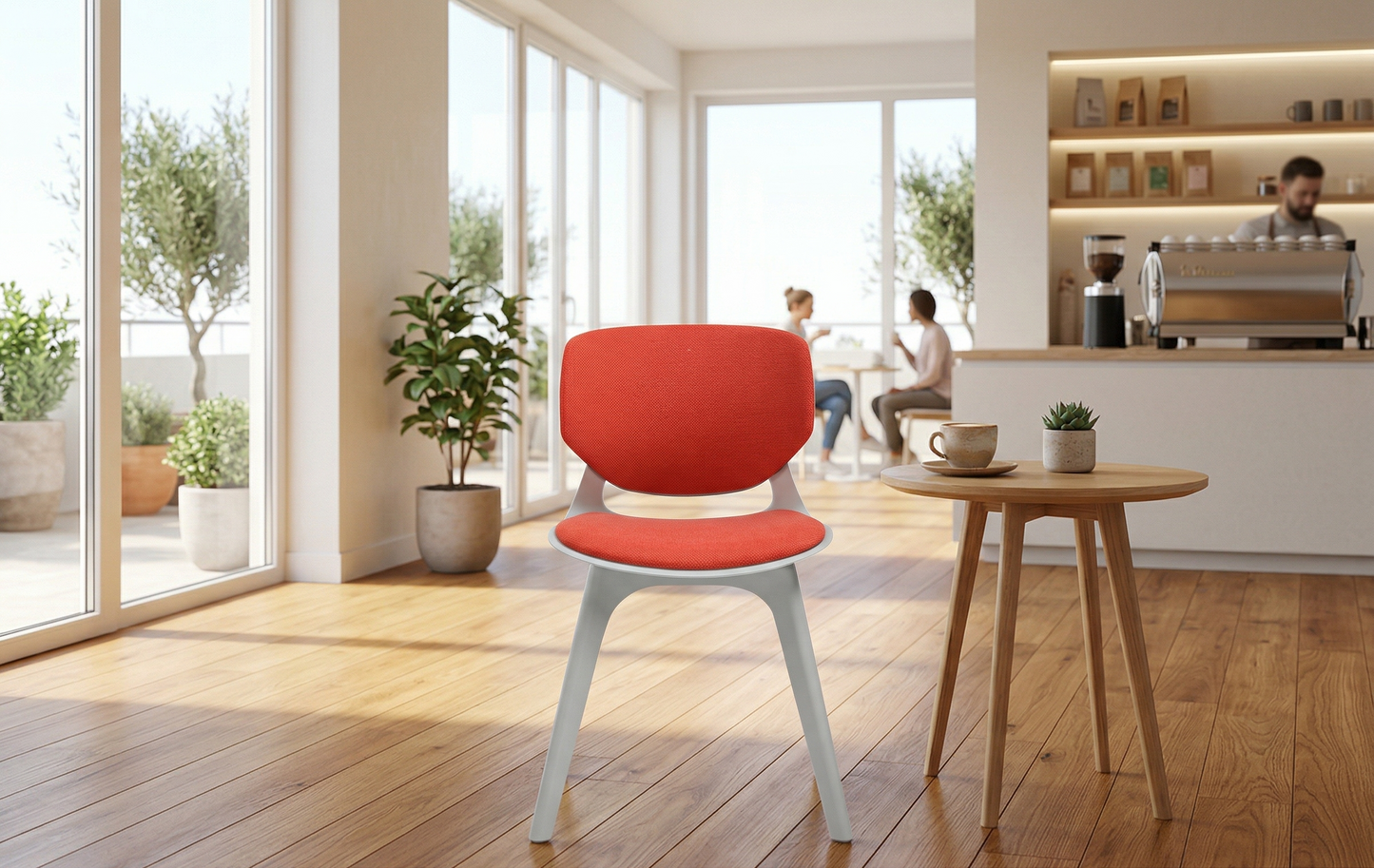 Melody Cushion Cafe Chair