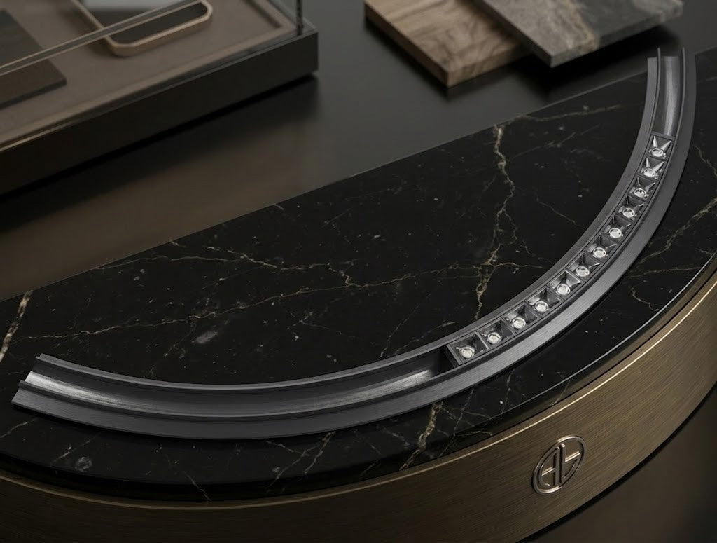 Neue Round Track Recessed Trimless