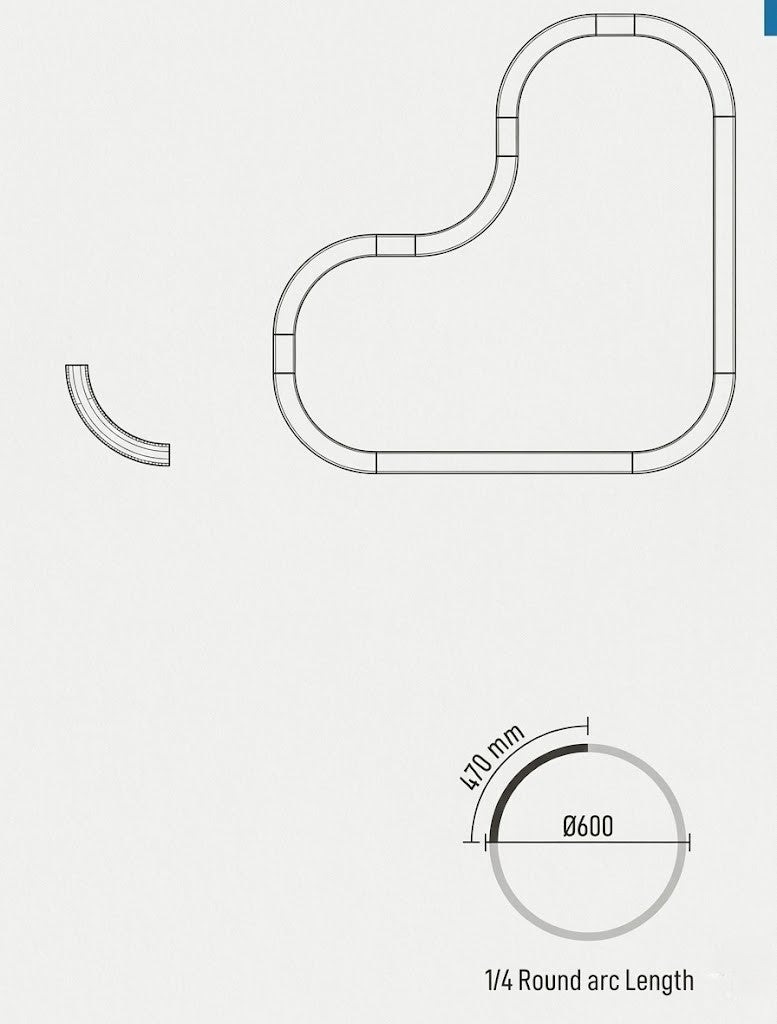 Neue Round Track Recessed Trimless