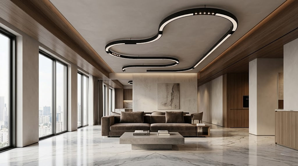 Neue Round Track Recessed Trimless