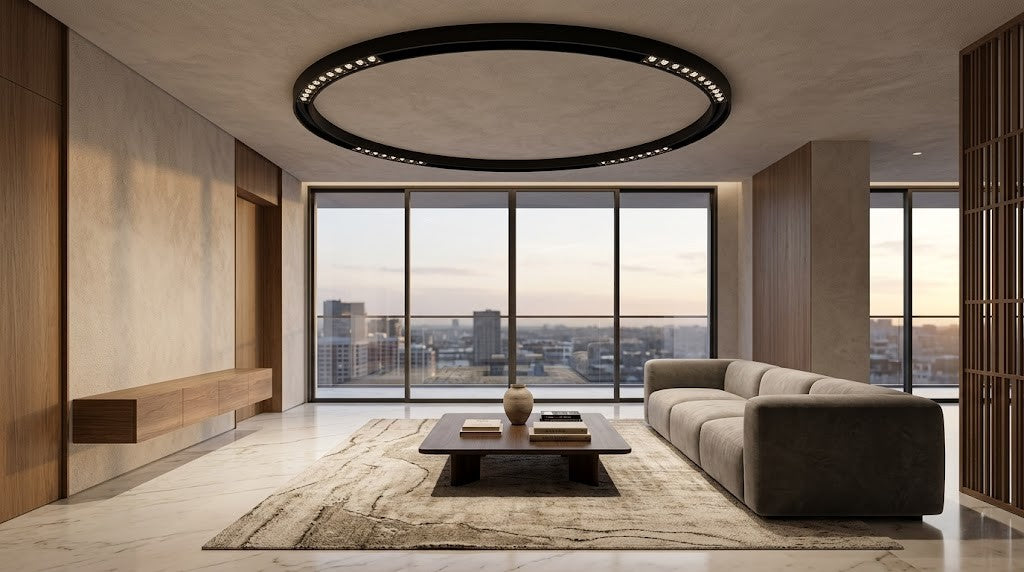 Neue Round Track Recessed Trimless