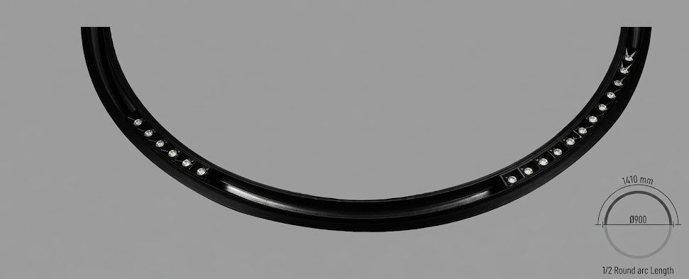 Neue Round Track Recessed Trimless