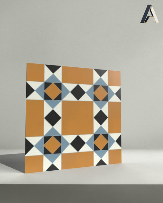 Ochre Diamond Weave