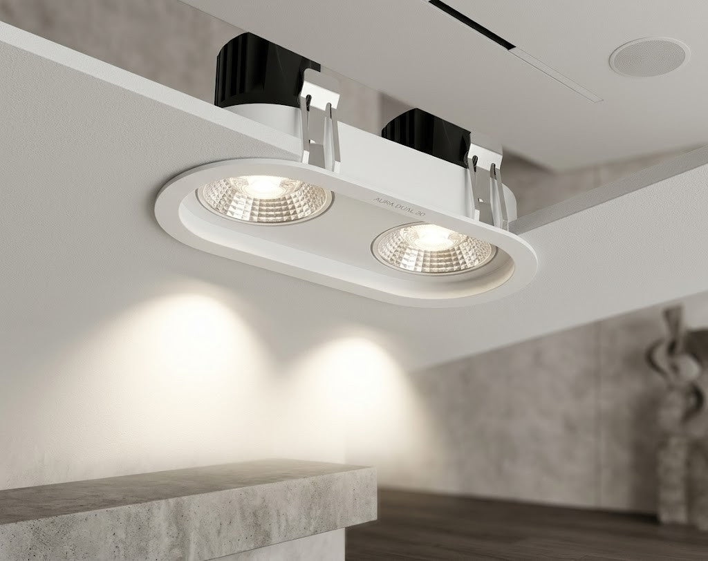 LED Downlight Orion Dual Head Trim