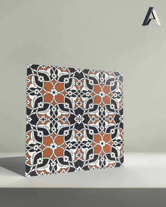 Ottoman Terracotta Arabesque