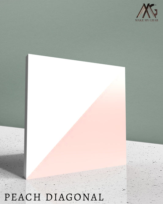 Peach Diagonal