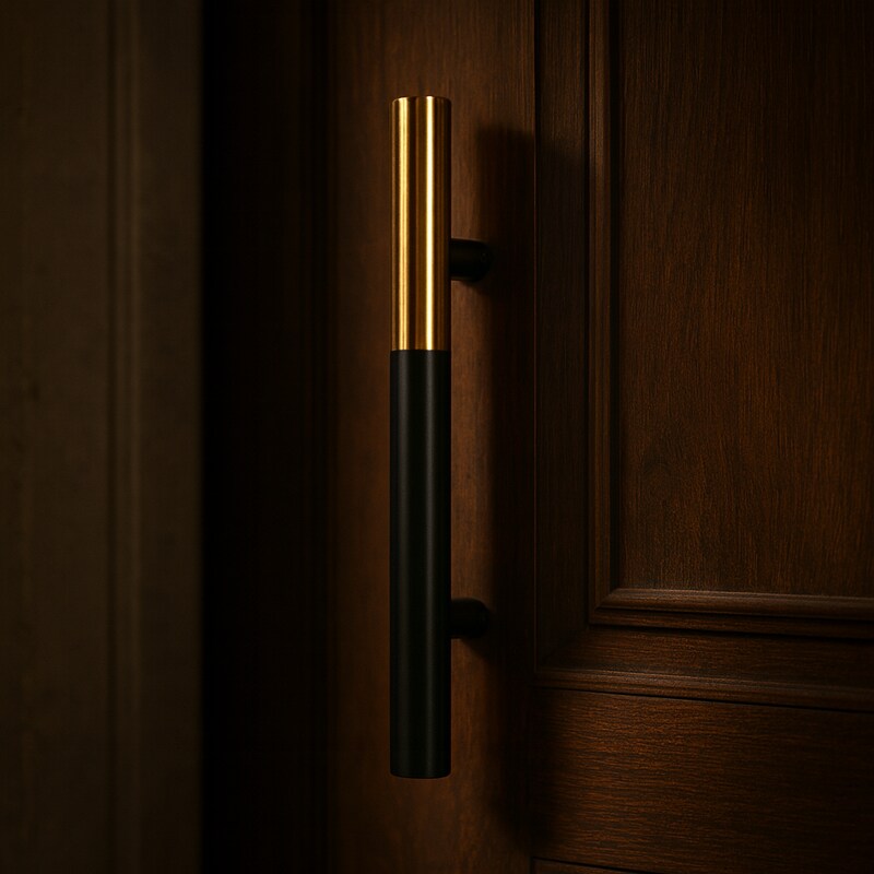 AH 1727 Door Handle 2Tone ClaSilveric