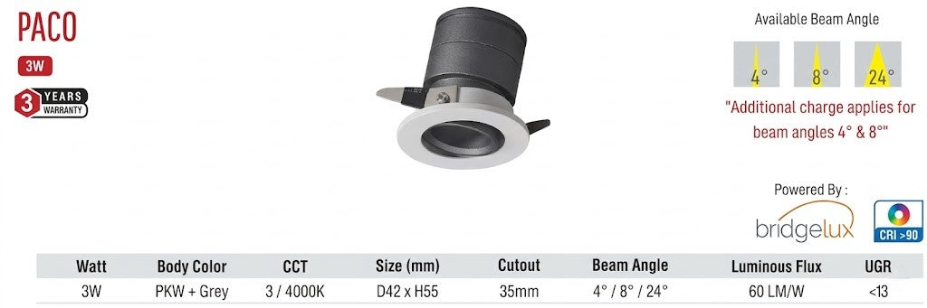 LED Downlight Paco