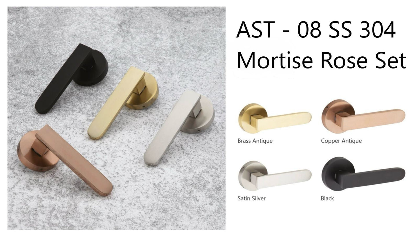 AST 1808 Zaha Mortise Lock Set