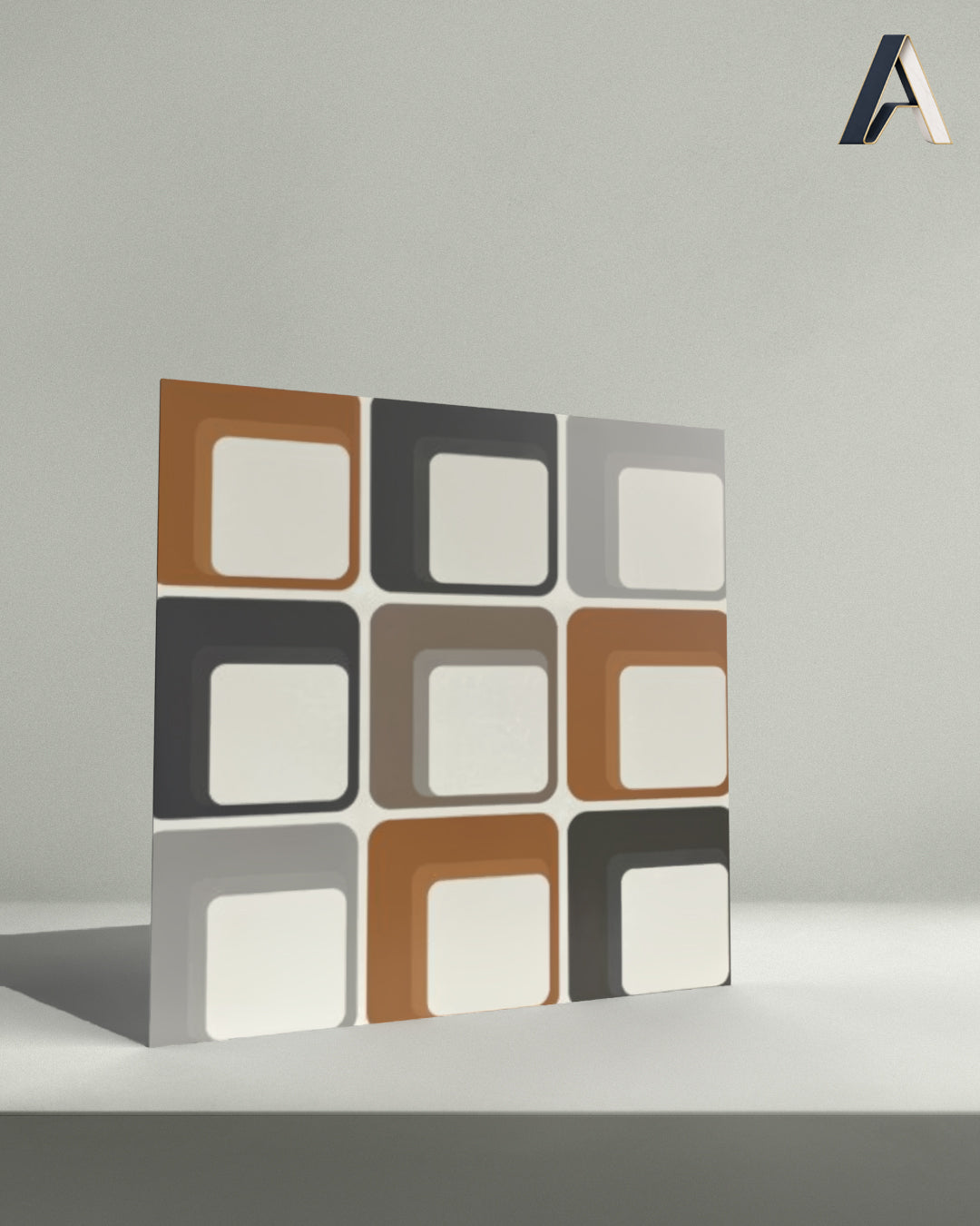 Retro Soft Square Grid